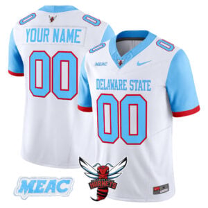 Delaware State Hornets 2026 Vapor Limited Custom Jersey - All Stitched