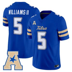 Tulsa Golden Hurricane 2026 Vapor Limited Jersey - All Stitched