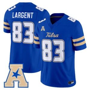 Steve Largent Jersey #83 Tulsa Golden Hurricane 2026 All Stitched