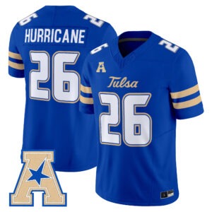 Hurricane Jersey #26 Tulsa Golden Hurricane 2026 All Stitched