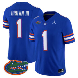 Vernell Brown III Jersey #1 Florida Gators 2026 All Stitched