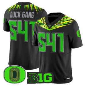 Duck Gang Jersey #541 Oregon Ducks 2026 Origin of Speed All Stitched