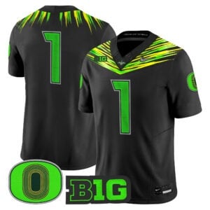 Team Jersey #1 Oregon Ducks 2026 Origin of Speed All Stitched