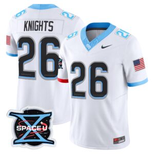 Knights Jersey #26 UCF Knights 2026 Mission X All Stitched
