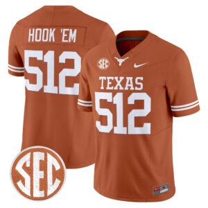 Hook 'Em Jersey #512 Texas Longhorns 2026 All Stitched