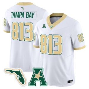 Tampa Bay Jersey #813 South Florida Bulls The Gold Standard All Stitched