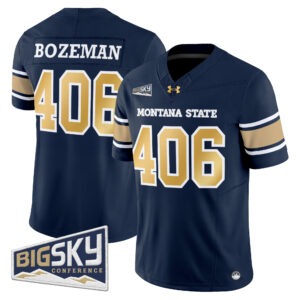 Bozeman Jersey #406 Montana State Bobcats 2026 Special Edition All Stitched
