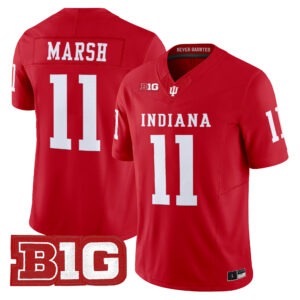 Nick Marsh Jersey #11 Indiana Hoosiers 2026 All Stitched