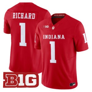 Turbo Richard Jersey #1 Indiana Hoosiers 2026 All Stitched