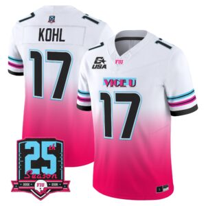 Florida International Panthers 2026 Pink Vice Vapor Limited Jersey - All Stitched