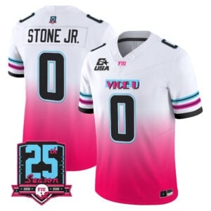 Jojo Stone Jersey #0 Florida International Panthers 2026 Pink Vice All Stitched
