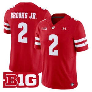Chris Brooks Jr. Jersey #2 Wisconsin Badgers 2026 All Stitched
