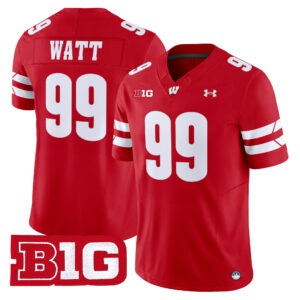 J.J. Watt Jersey #99 Wisconsin Badgers 2026 All Stitched