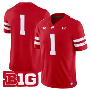 Team Jersey #1 Wisconsin Badgers 2026 All Stitched