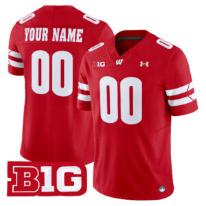 Wisconsin Badgers 2026 Vapor Limited Custom Jersey - All Stitched
