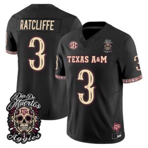 Texas A&M Aggies Día de los Muertos Vapor Limited Jersey - All Stitched