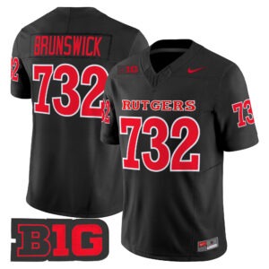 Brunswick Jersey #732 Rutgers Scarlet Knights 2026 All Stitched
