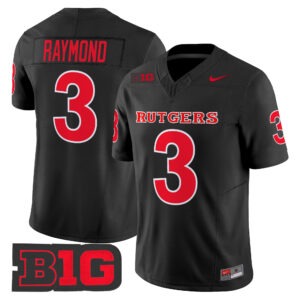 Antwan Raymond Jersey #3 Rutgers Scarlet Knights 2026 All Stitched