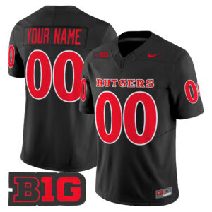 Rutgers Scarlet Knights 2026 Vapor Limited Custom Jersey - All Stitched