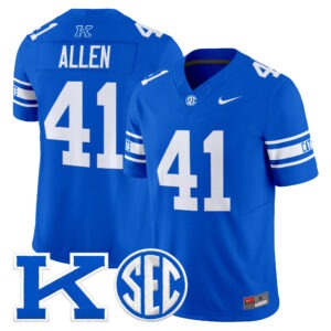 Josh Allen Jersey #41 Kentucky Wildcats Power K All Stitched