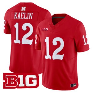 Daniel Kaelin Jersey #12 Nebraska Cornhuskers 1962 Throwback All Stitched