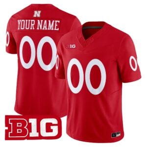 Nebraska Cornhuskers 1962 Throwback Vapor Limited Custom Jersey - All Stitched