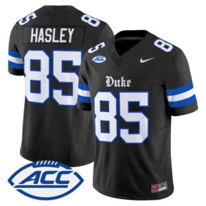 Jeremiah Hasley Jersey #85 Duke Blue Devils 2026 Dark Mode Vapor Limited All Stitched