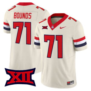 Tristan Bounds Jersey #71 Arizona Wildcats 2026 Vapor Limited All Stitched