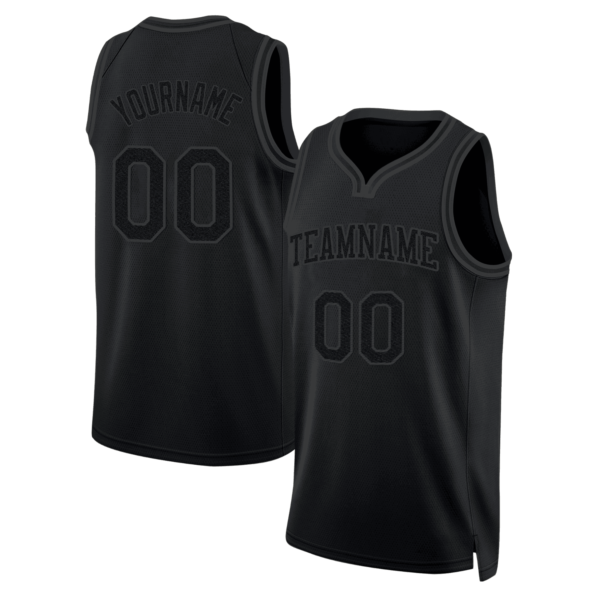 Black Black - Steel Gray Custom Basketball Jersey Black Black - Steel Gray Custom Basketball Jersey