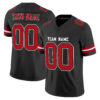 Black Red-White Custom Football Jersey